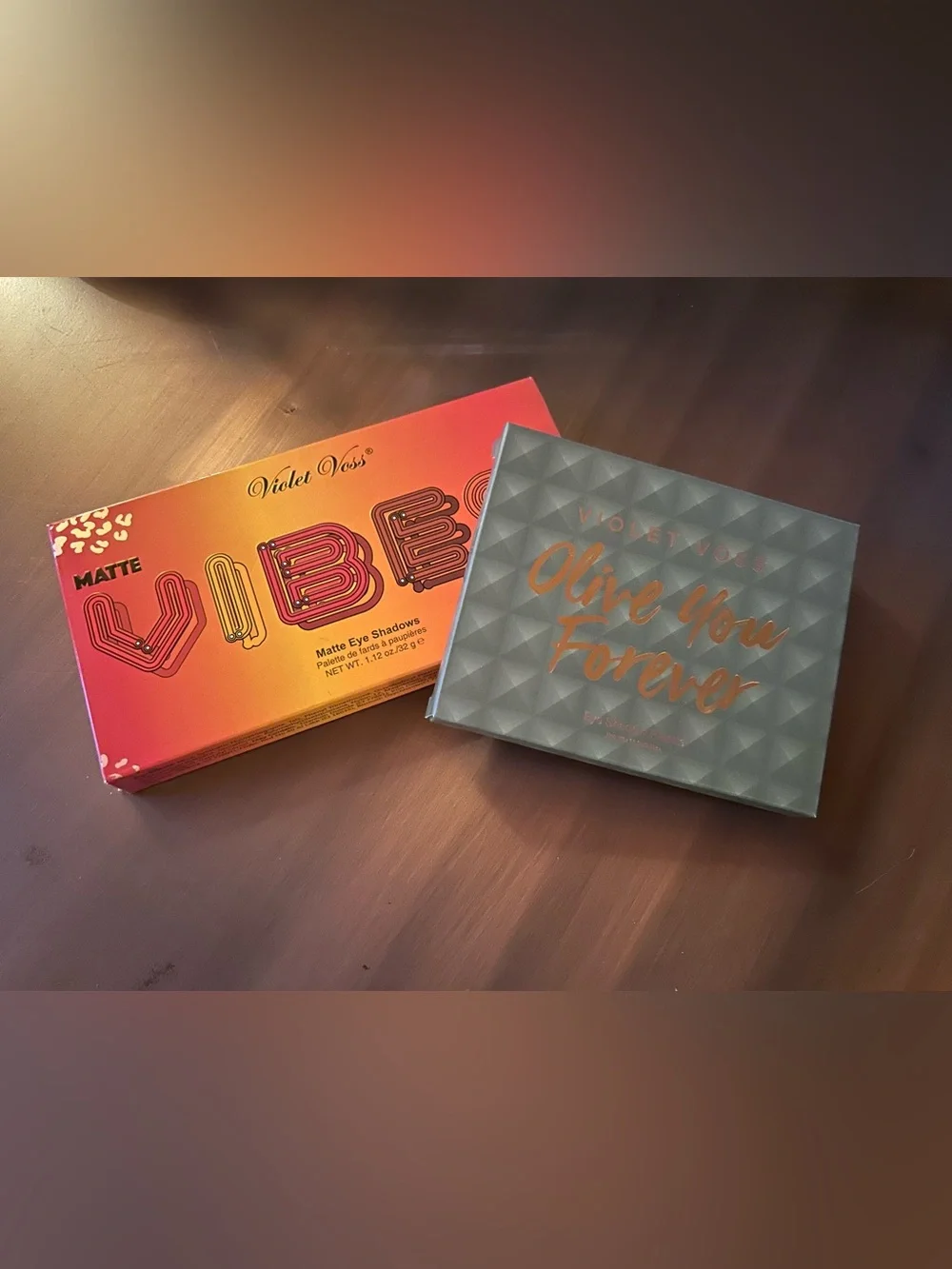 VIOLET VOSS OLIVE YOU FOREVER & VIBES EYESHADOW PALETTES